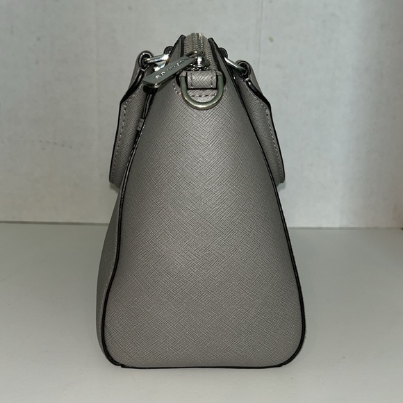 MICHAEL KORS Ciara satchel crossbody handbag gray/cement - Picture 4 of 9